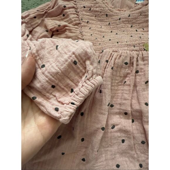 Mayoral Polka Dot Dress in Blush 18 month - Picture 5 of 7